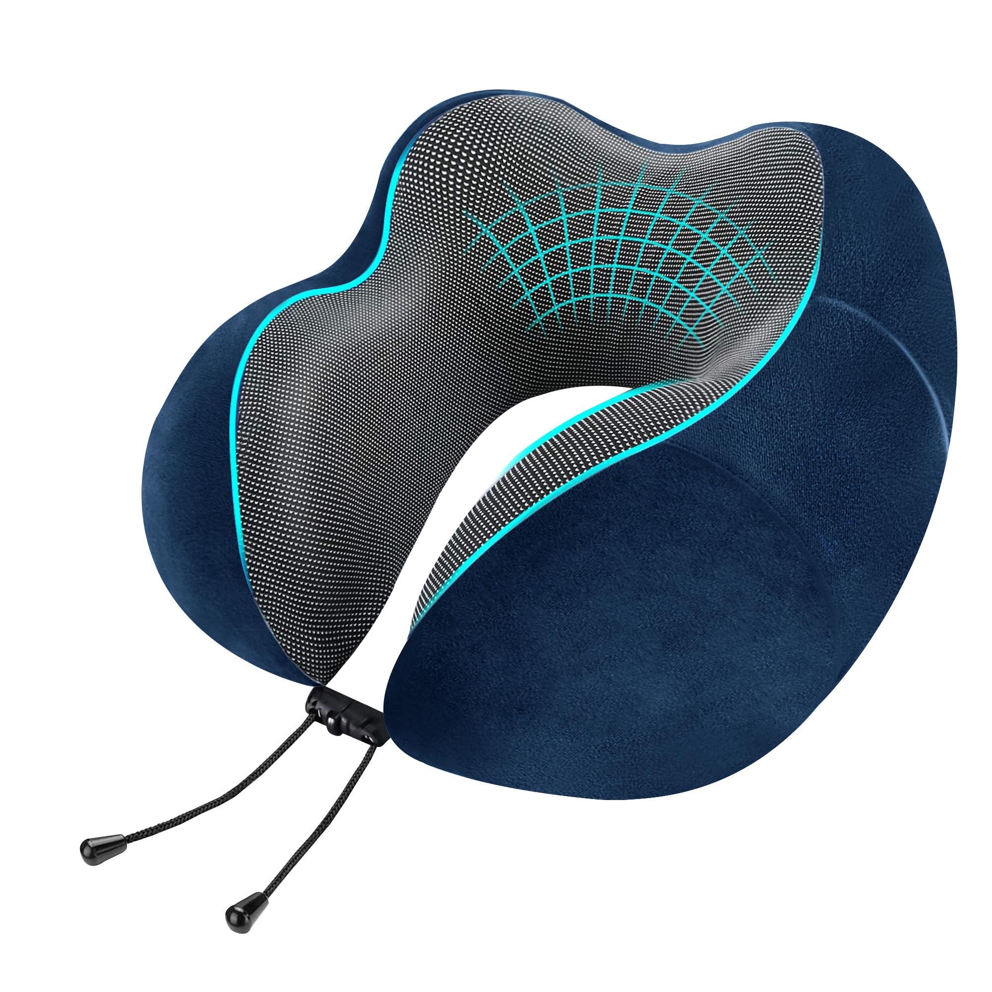 Premium Memory Foam Luxury Travel Neck Rest Pillow with Super Soft Removable Cover, Multipurpose Comfortable Travel Pillow for Men and Women, Standard-image-44