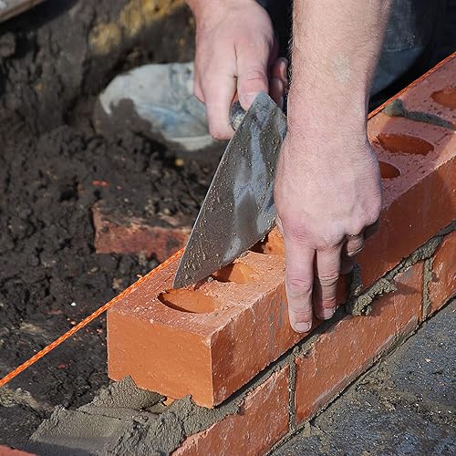 Miniatura 5 de Woanger 8 rollos Mason Line de 500 pies de longitud trenzado de nailon de masonería de nailon para construcción, jardinería, manualidades, proyectos