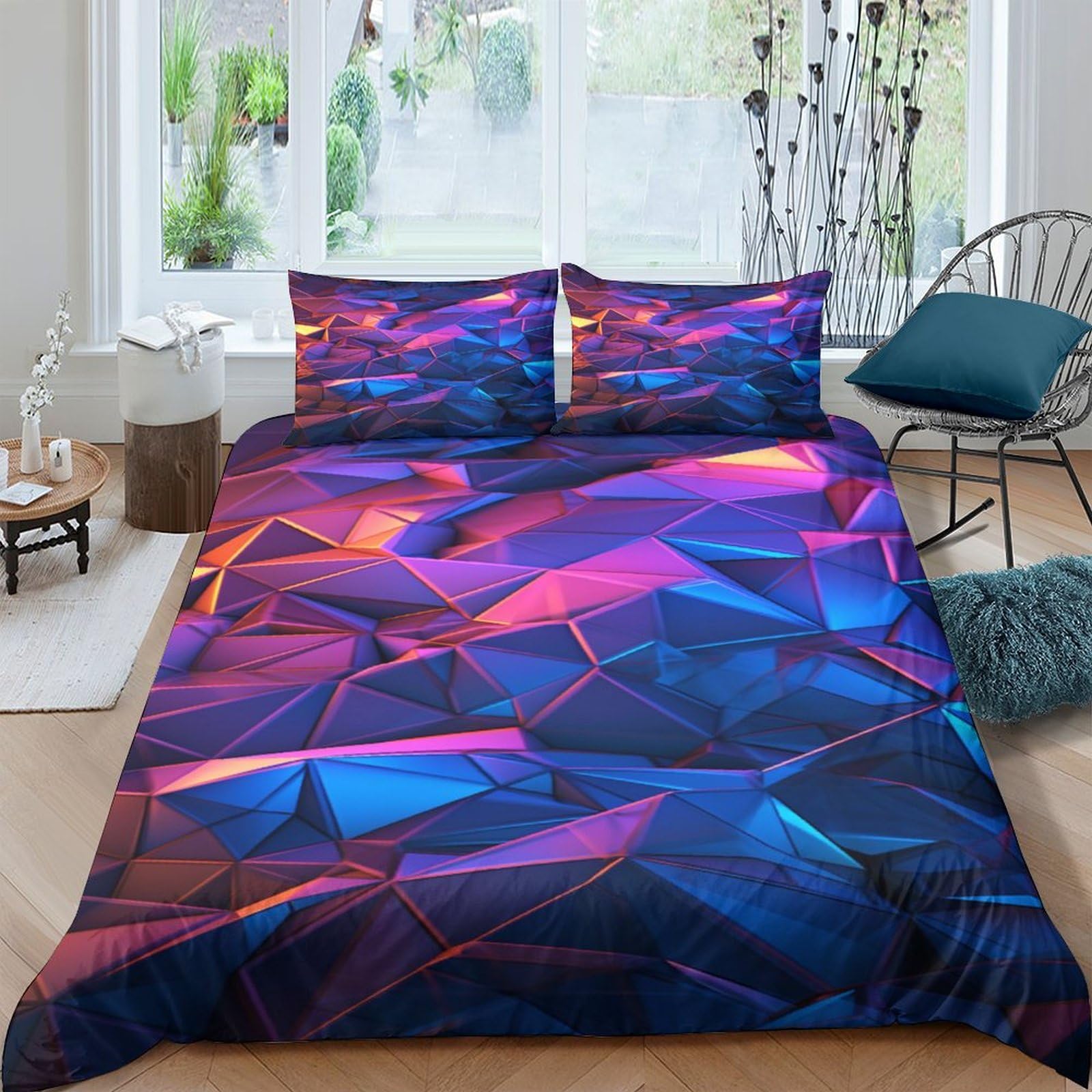 Housse de couette microfibre zippée 200x200 pour un lit impeccable