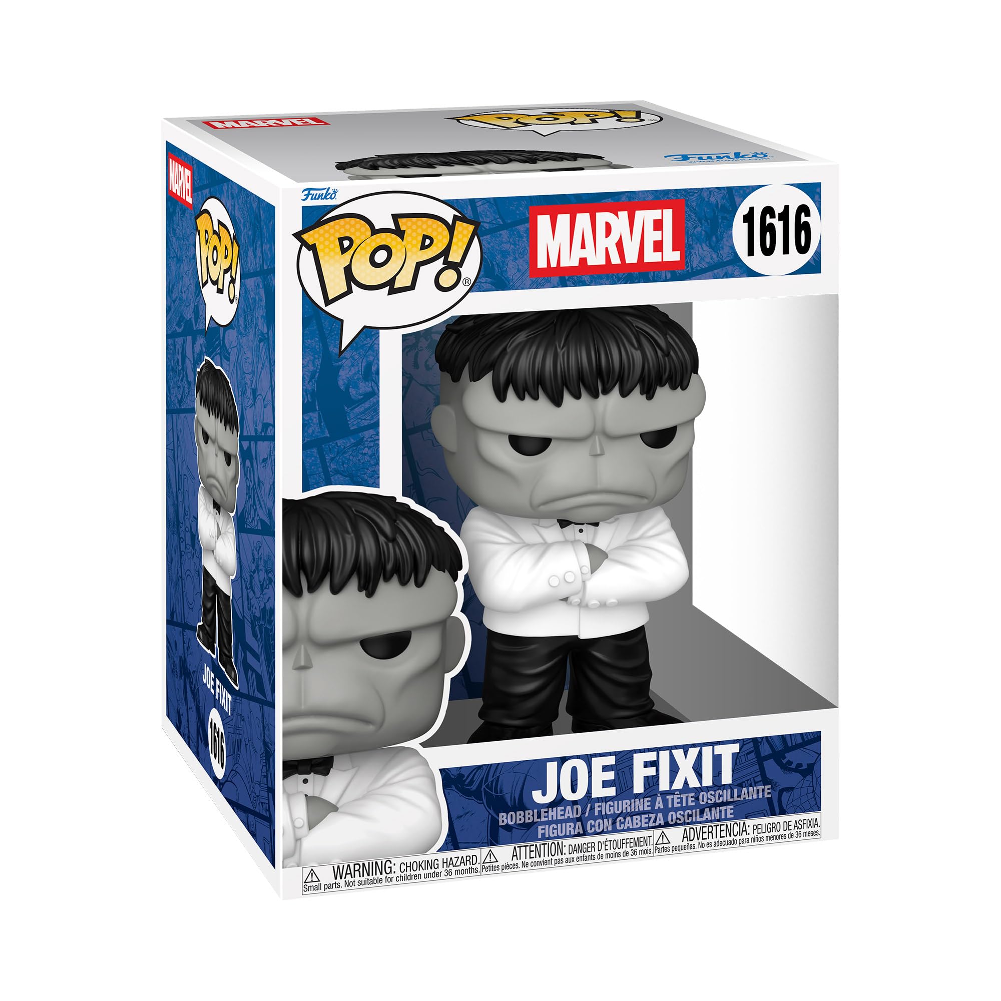 Funko POP! Super Marvel: Patch & Mr. Fix It - Joe Fix It - Collectable Vinyl Figure - Gift Idea - Official Merchandise - Toys For Kids & Adults - Model Figure for Collectors and Display