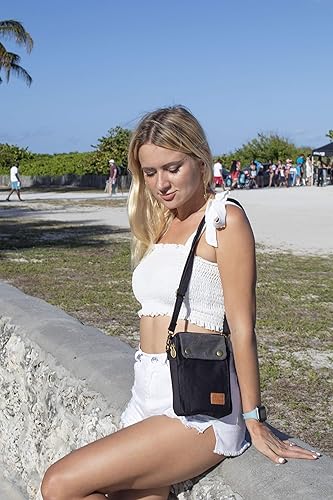 Miniatura 2 de AOCINA Pequeña bolsa cruzada de viaje, monedero para teléfono, bolso cruzado para mujer, bolso pequeño tipo cartera, monedero pequeño para niñas y