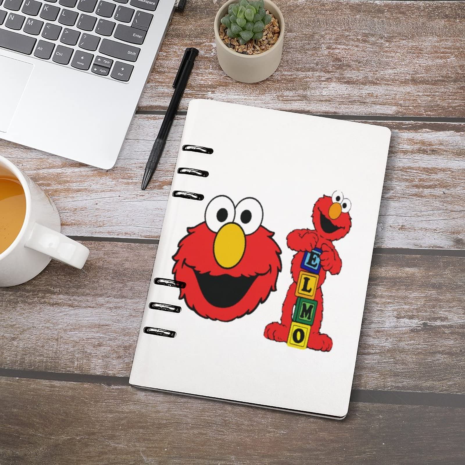 Amazon | セサミストリート エルモ ノート ルーズリーフノート 収支帳