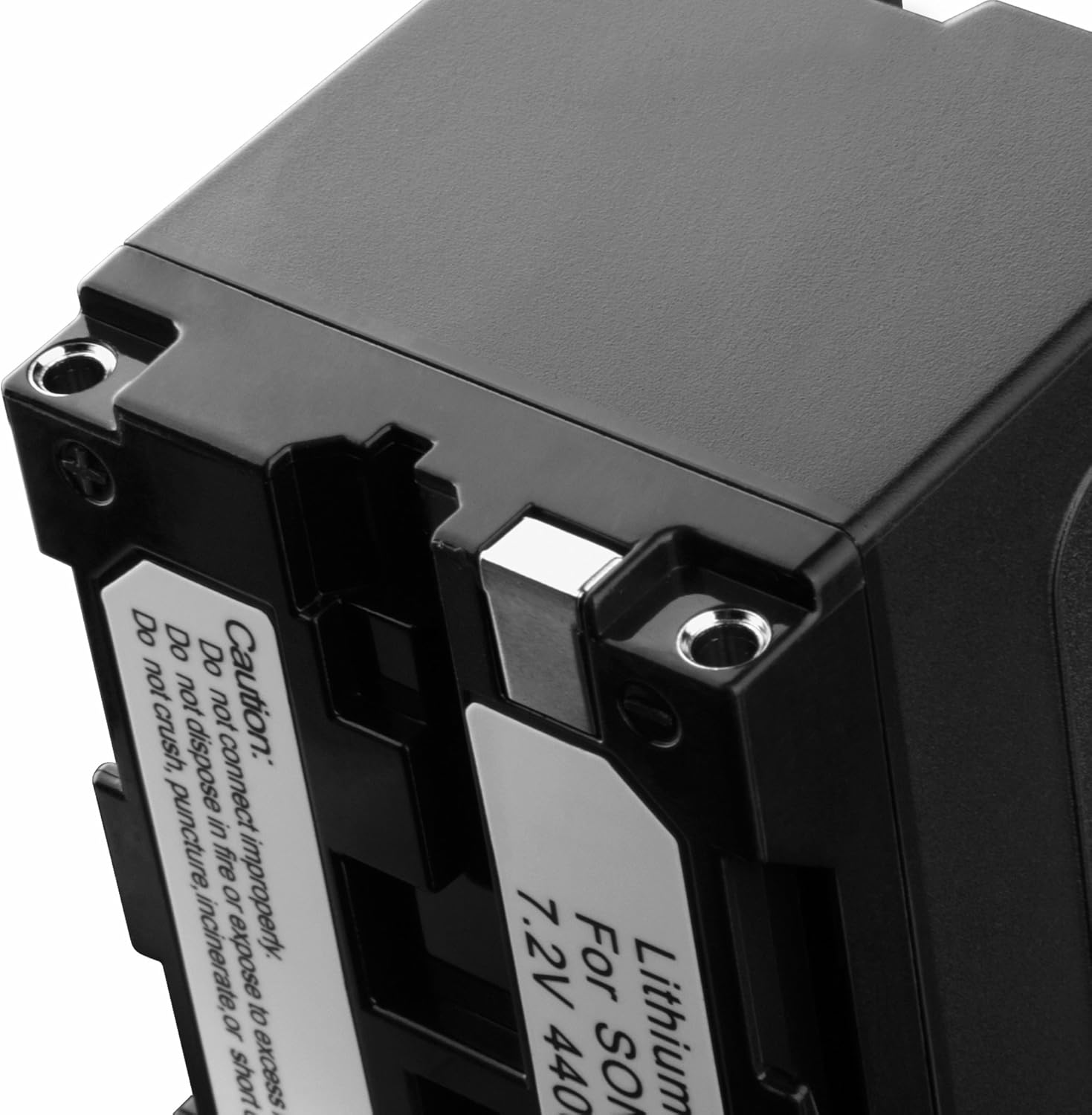 GVM NP-F750/770 2 Pack Battery and Charger 4400mAh for NP-F975, NP-F960, NP-F950, NP-F930, NP-F770, NP-F750, NP-F550, DCR, DSR, HDR, FDR, HVR, HVL and LED Light