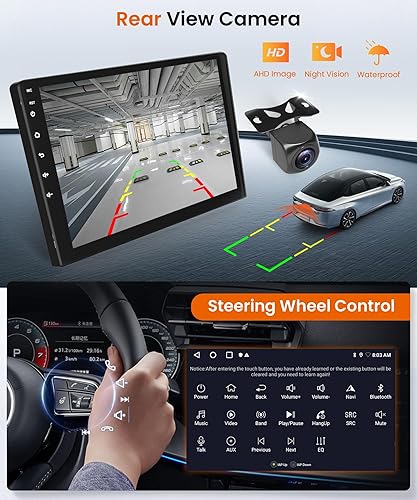 Miniatura 5 de Radio estéreo de coche Android 1G 32G para Nissan Altima Nissan Teana 2008-2012 con Apple Carplay GPS inalámbrico, pantalla táctil de 9 pulgadas,
