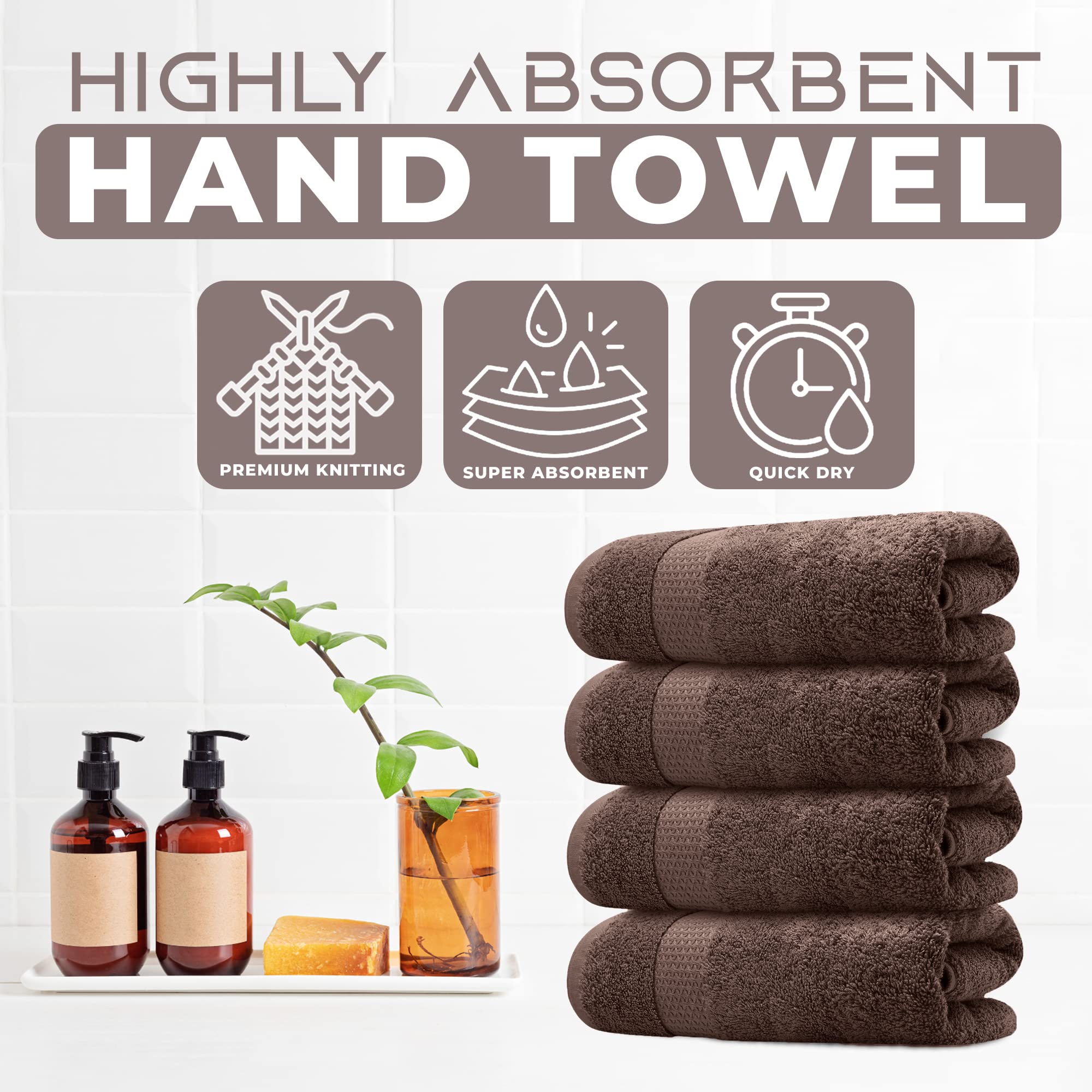 Towelogy® 2 Piece Hand Towel Set - Image 2
