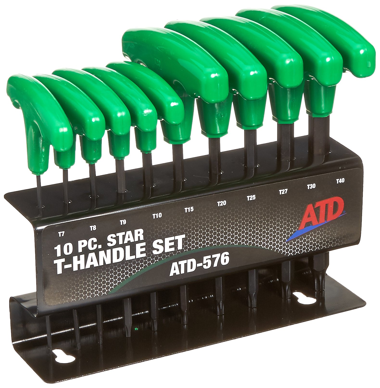 Amazon.com: ATD Tools (576 10-Piece Star T-Handle Set : Tools
