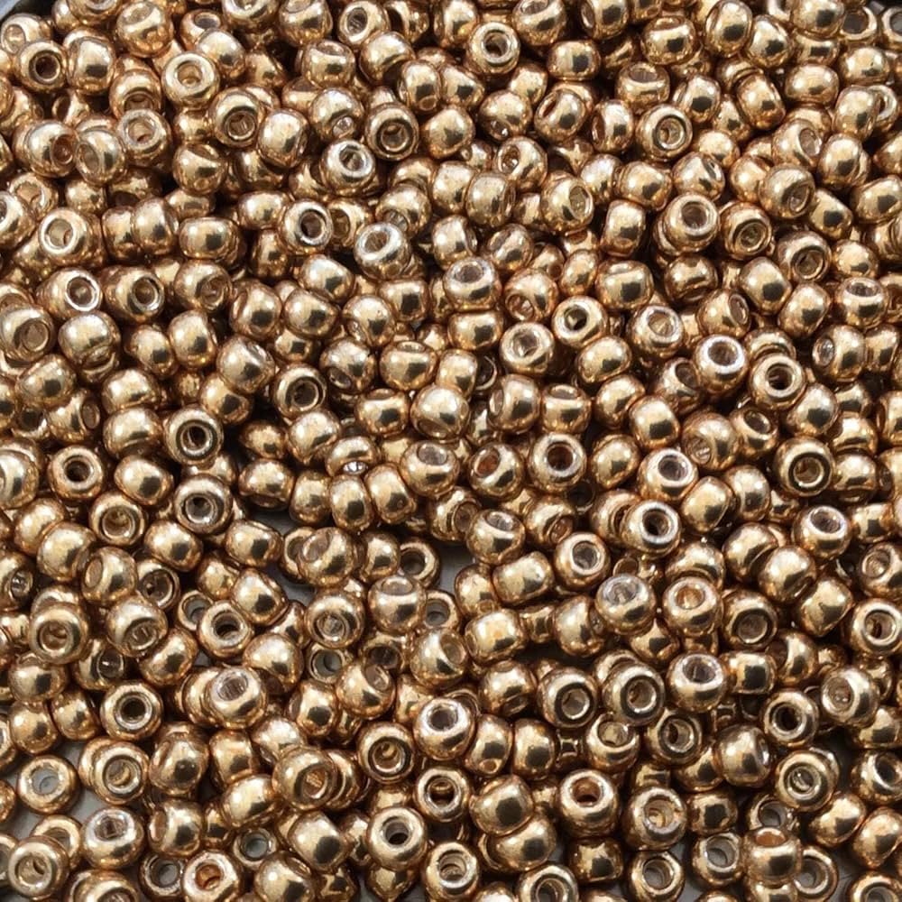 miyuki1006様専売 Miyuki Round Seed Beads, 11/0 Size, #1051 Galvanized Silver