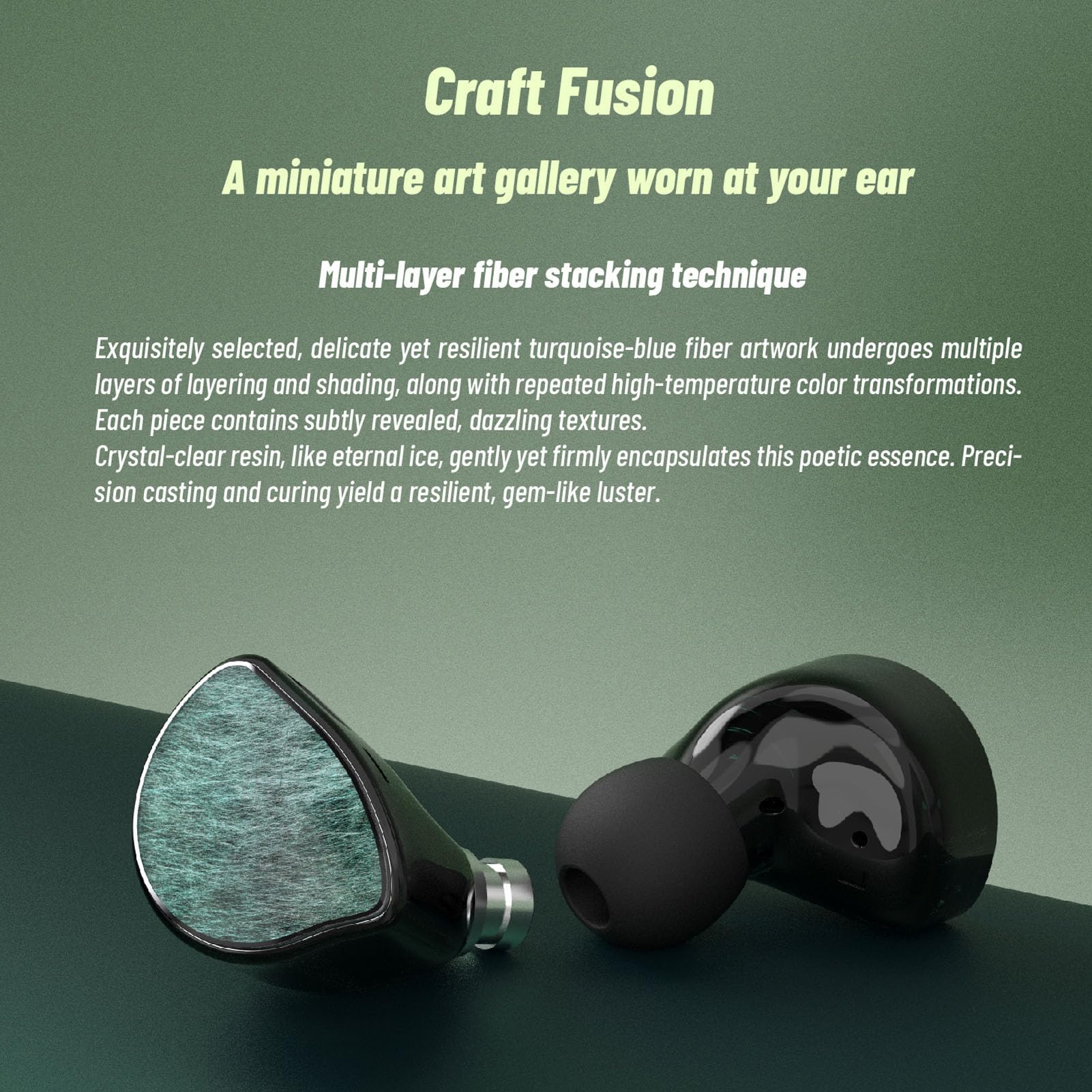 Przewodowe Słuchawki Douszne HiFi Odłączany Kabel Słuchawki do Gier IEM z 11 Mm Przetwornikiem Bioceramicznym Scena Dźwiękowa 360° do Laptopa PC Wtyczka 3,5 Mm 4,4