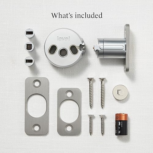 Miniatura 10 de Level Bolt Connect - Cerradura inteligente WiFi  Convierte tu cerradura de puerta existente en una cerradura inteligente, control remoto desde