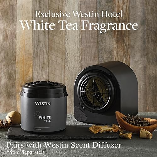 Miniatura 6 de Westin Cartucho de repuesto para difusor de té blanco para el hogar, fragancia auténtica Westin Hotel, aroma de té blanco característico
