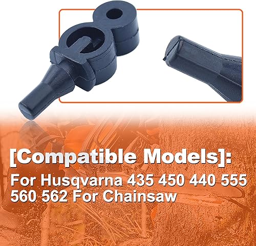 Miniatura 4 de 501007601, Kit de montaje de choque de goma, para Husqvarna 435 450 440 555 560 562 para motosierra