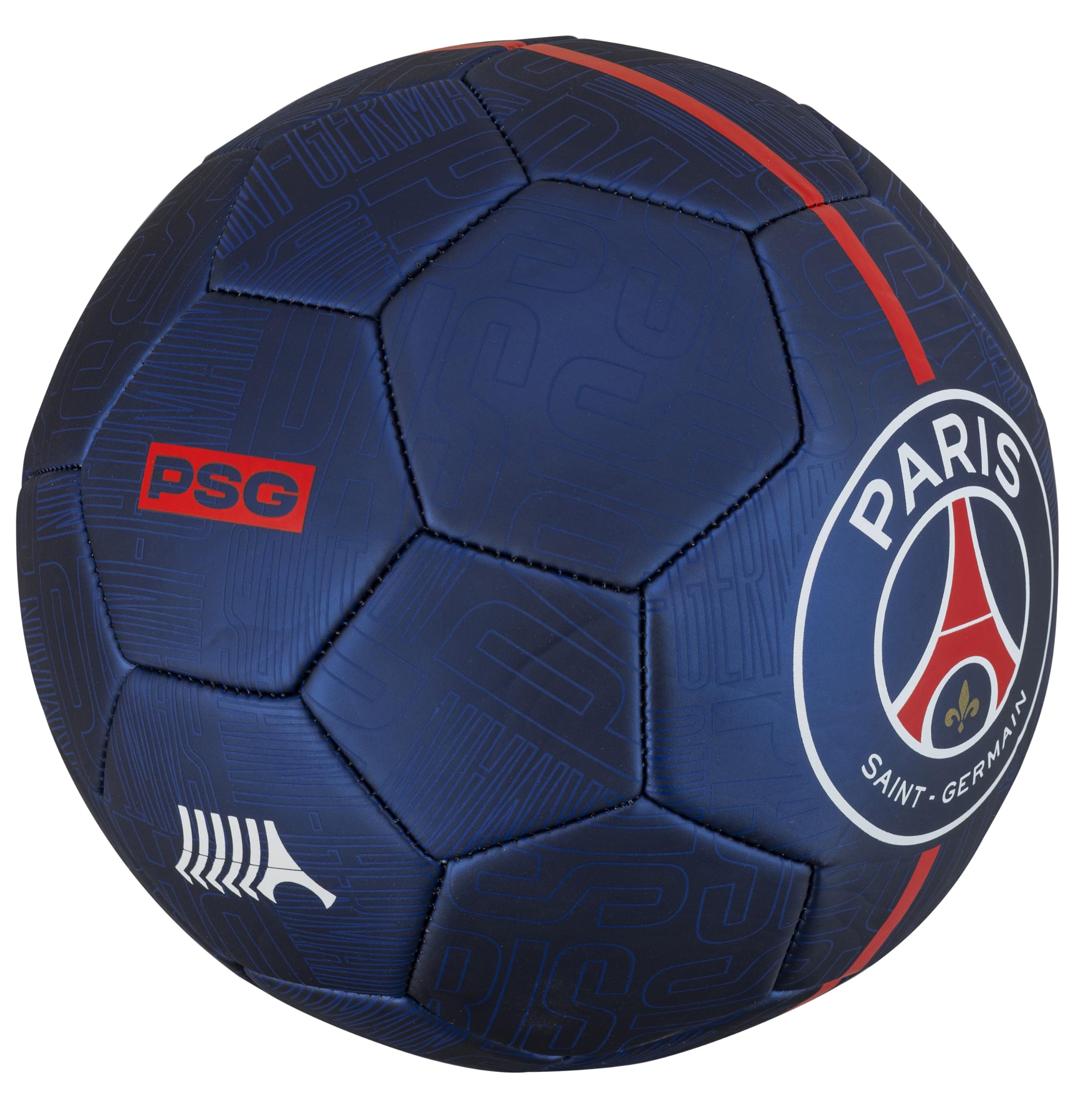 PSG Paris Saint Germain - Pallone da calcio, collezione ufficiale, misura 5