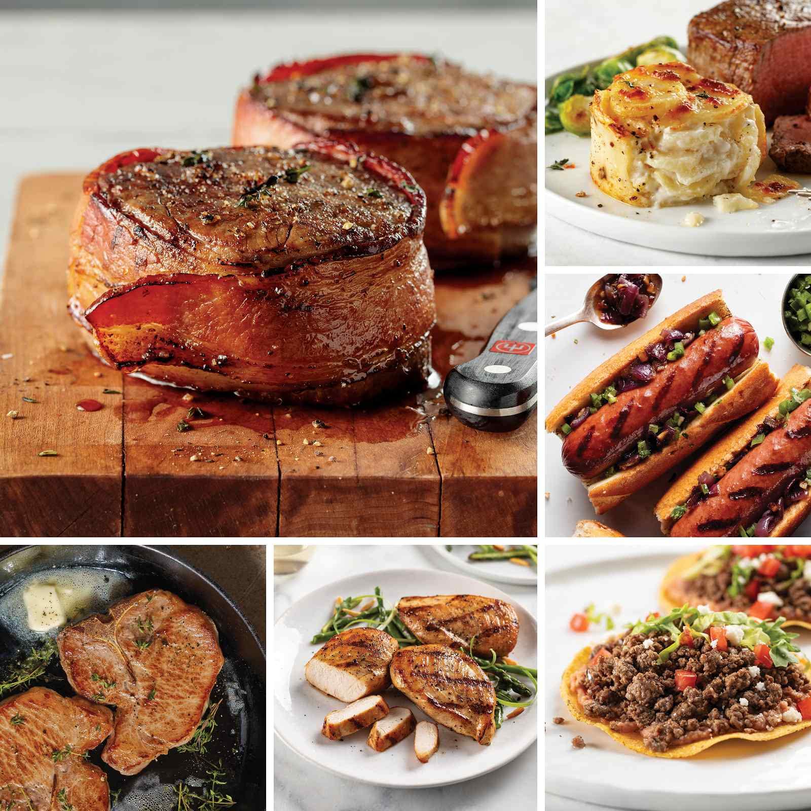 Buy Omaha Steaks Steaks, Chicken & More Pack (BaconWrapped Filet