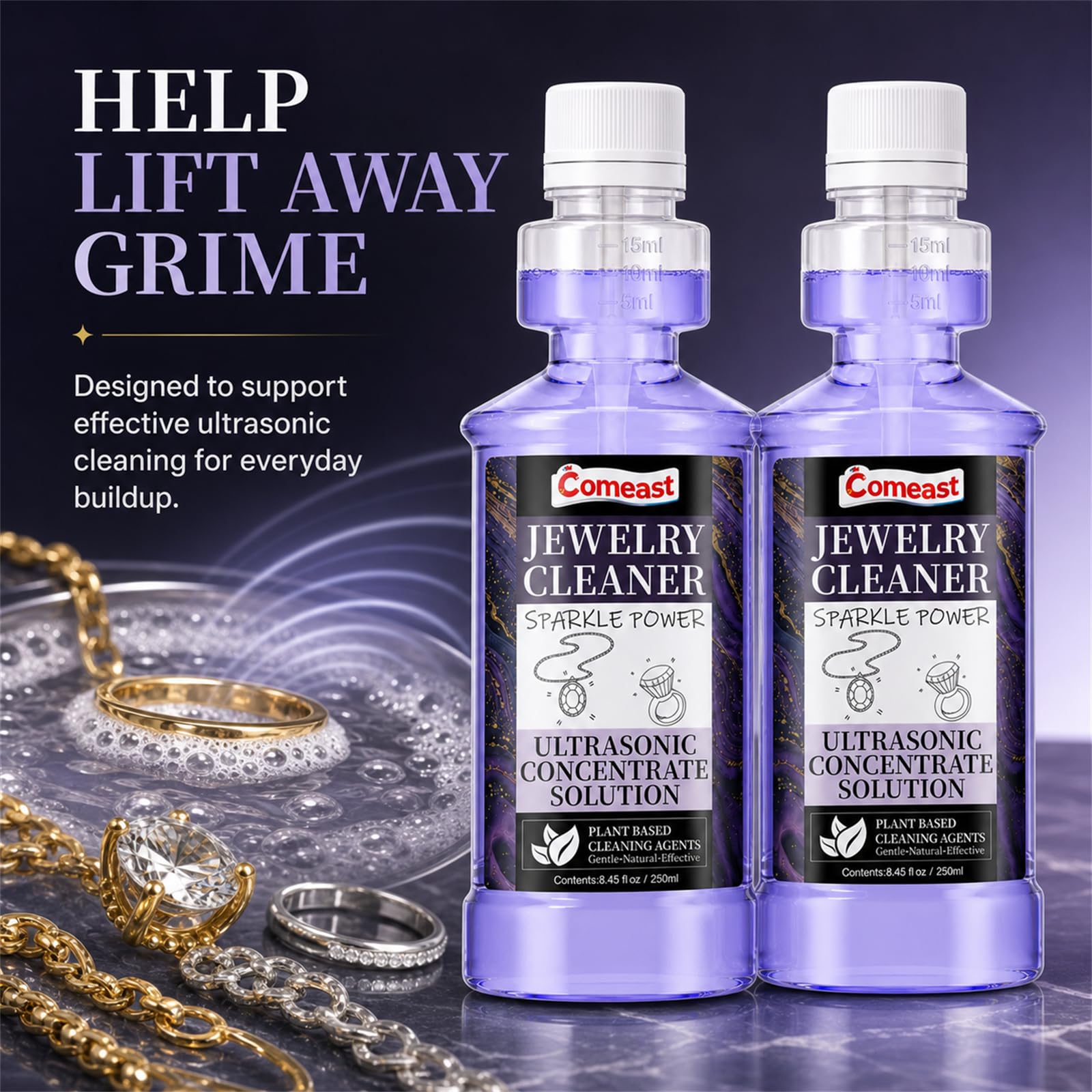 Ultrasonic Jewelry Cleaner Solution - Safe & Effective -4 Ultrasonic Jewelry Cleaner Solution - Safe & Effective -4