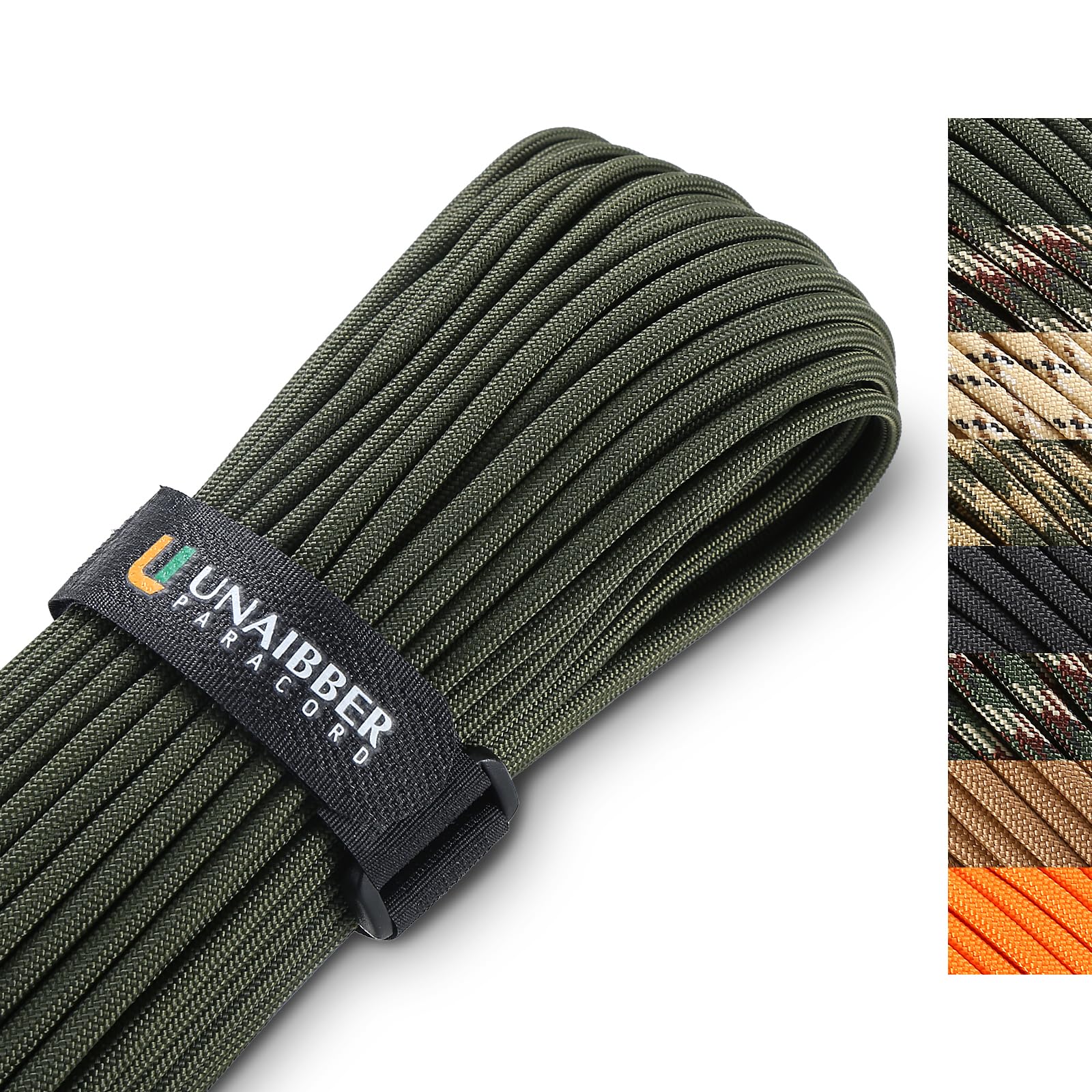 Lot De 4 Paracordes Nylon 10 M - Diamètre 4 Mm, 7 Brins, Résistance 250 Kg - Pour Survie, Camping, Bricolage, Bracelets DIY - 6