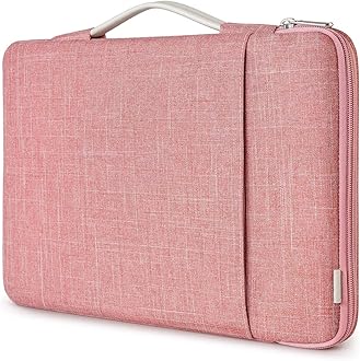 Inateck 360° Protection Laptop Sleeve Case Bag Compatible with 13 inch MacBook Air M4/M3/M2/M1 2025-2012, 14 inch MacBook Pro/Max M5/M4/M3/M2/M1 2025-2021, 12.3 inch Surface Pro, Red