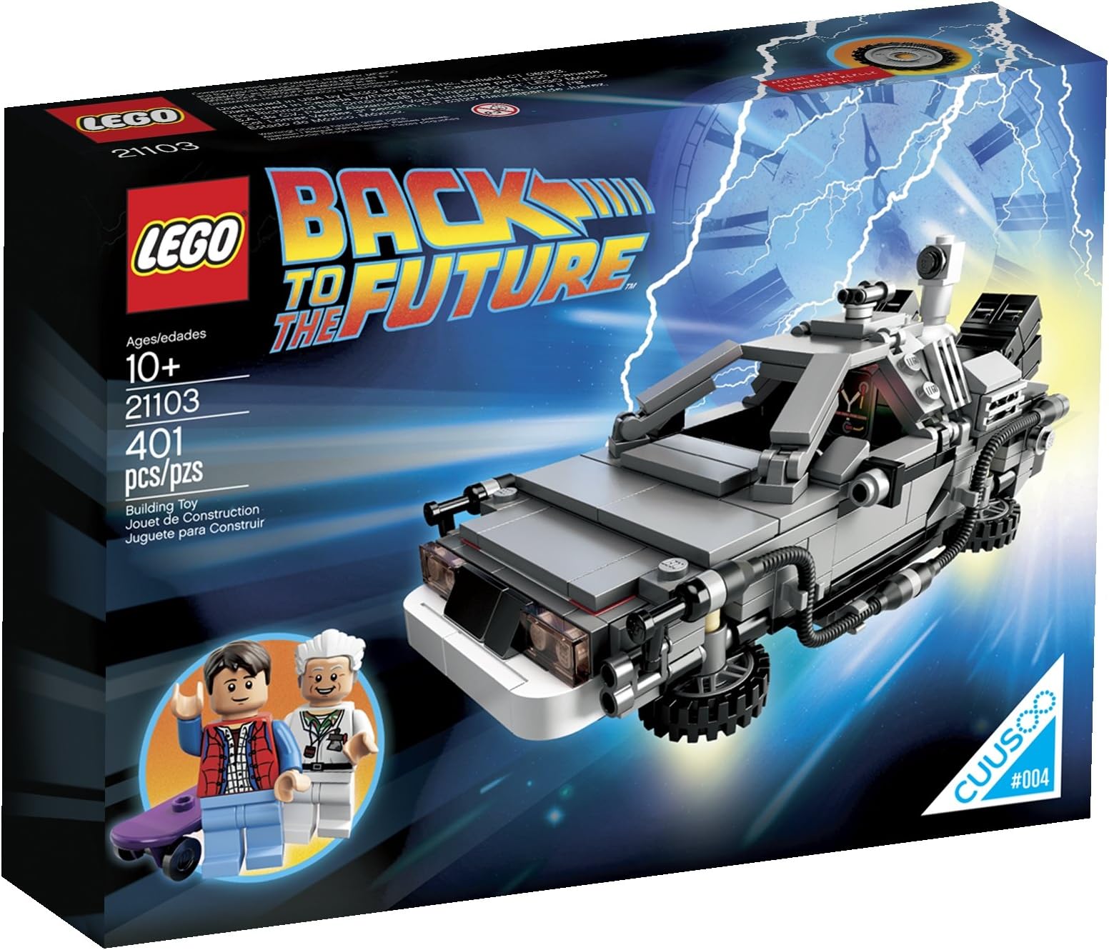 21103 The Delorean Time Machine Building Set