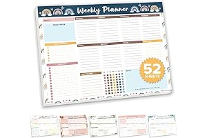 Decorably Weekly Desk Planner for 2024