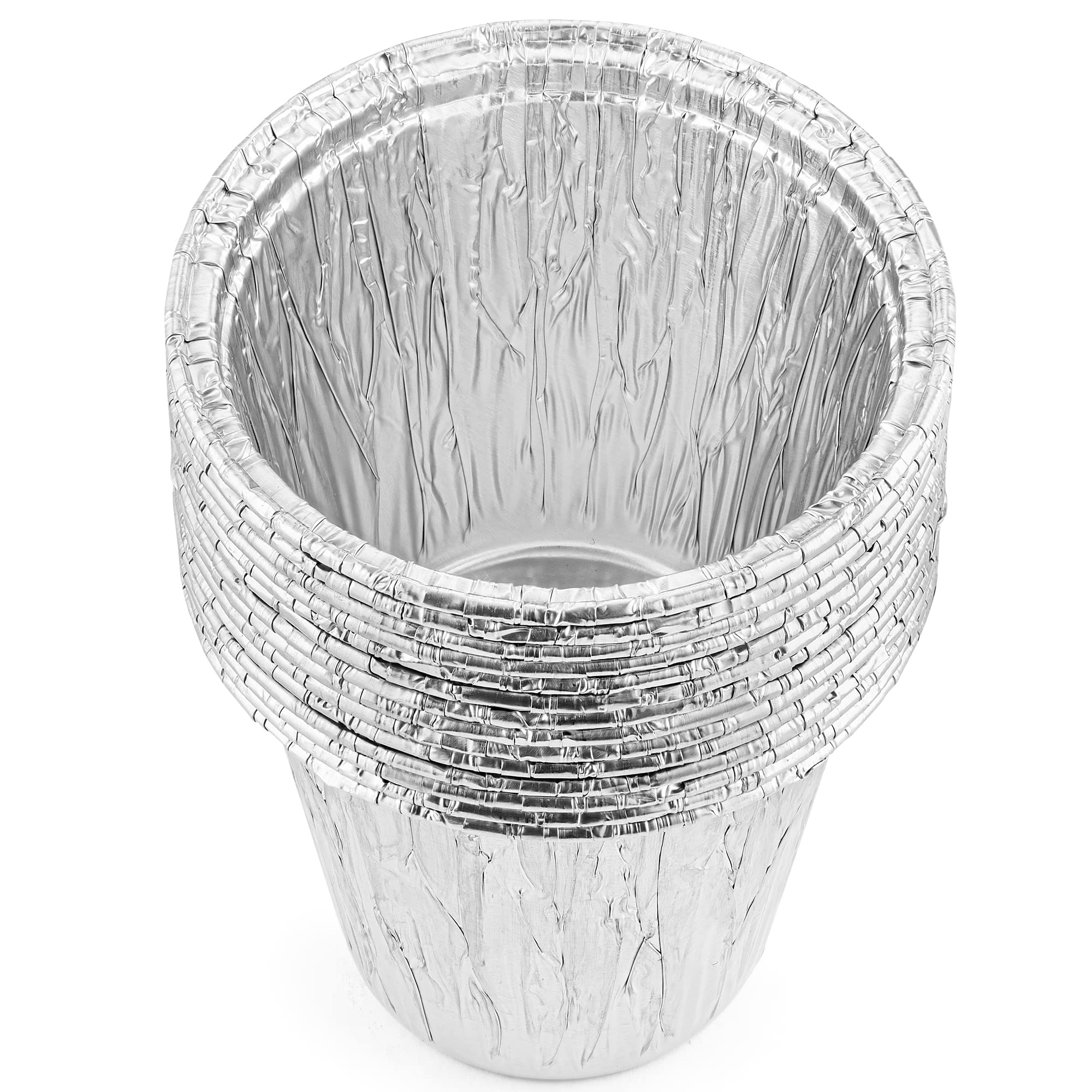 TYH Supplies 5 Pack Mini Grease Bucket Liners | Compatible with Traeger Ranger, Scout, PTG Grills BAC459 | Disposable Aluminum Grease Cup Liners | 3.9