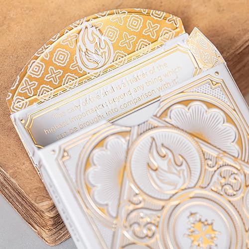 Miniatura 7 de Gran Despertar Historia Cristiana Juego de cartas Baraja con arte único dibujado a mano, Baraja bíblica de iglesia con juego de cartas e-Book