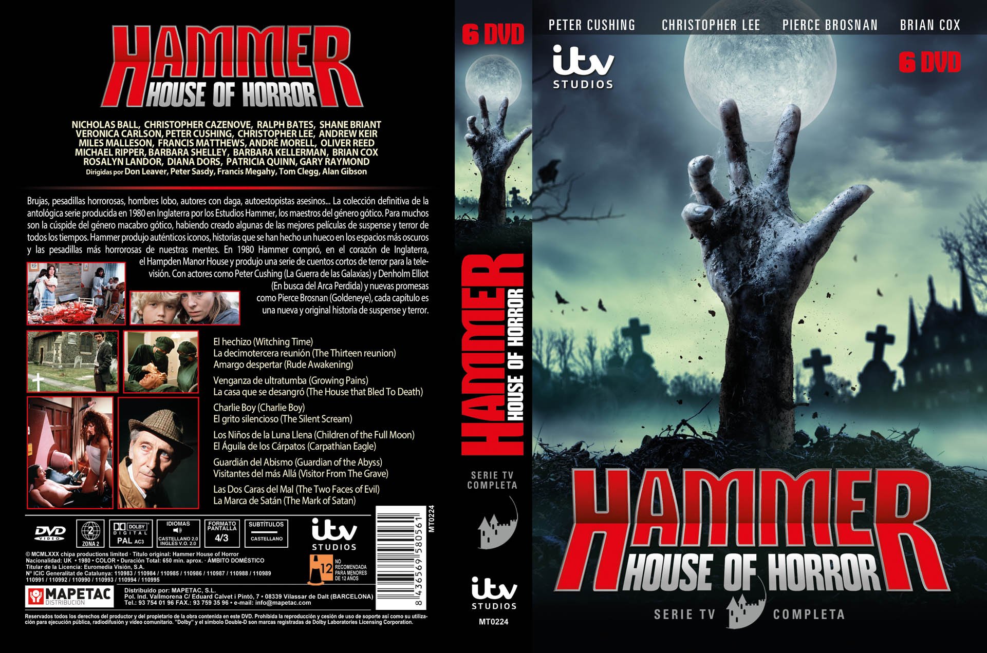Hammer House of Horror DVD 1980 - Serie Completa