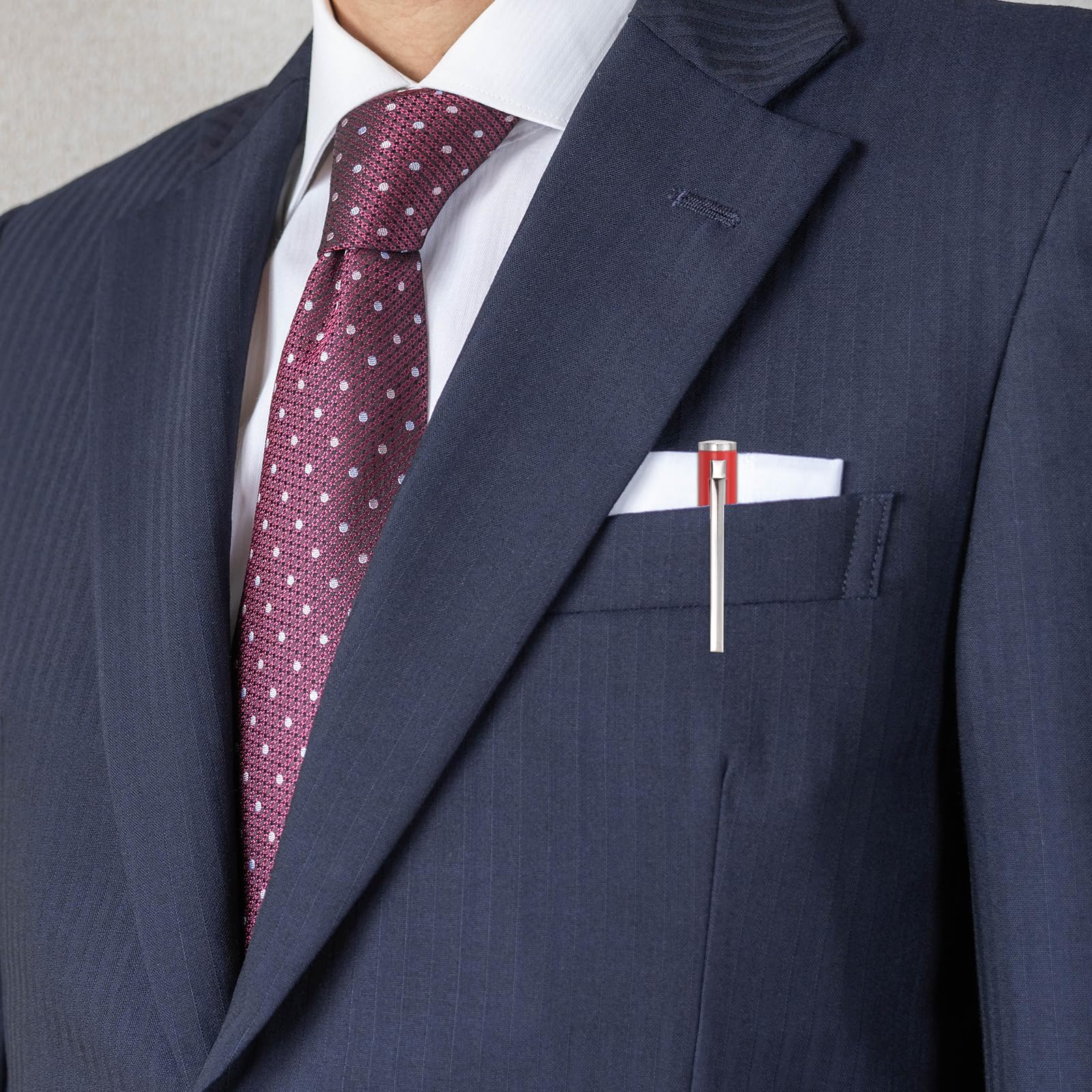 PATIKIL Bolígrafo Metálico Delgado, 12 Piezas Tinta Negra Punta