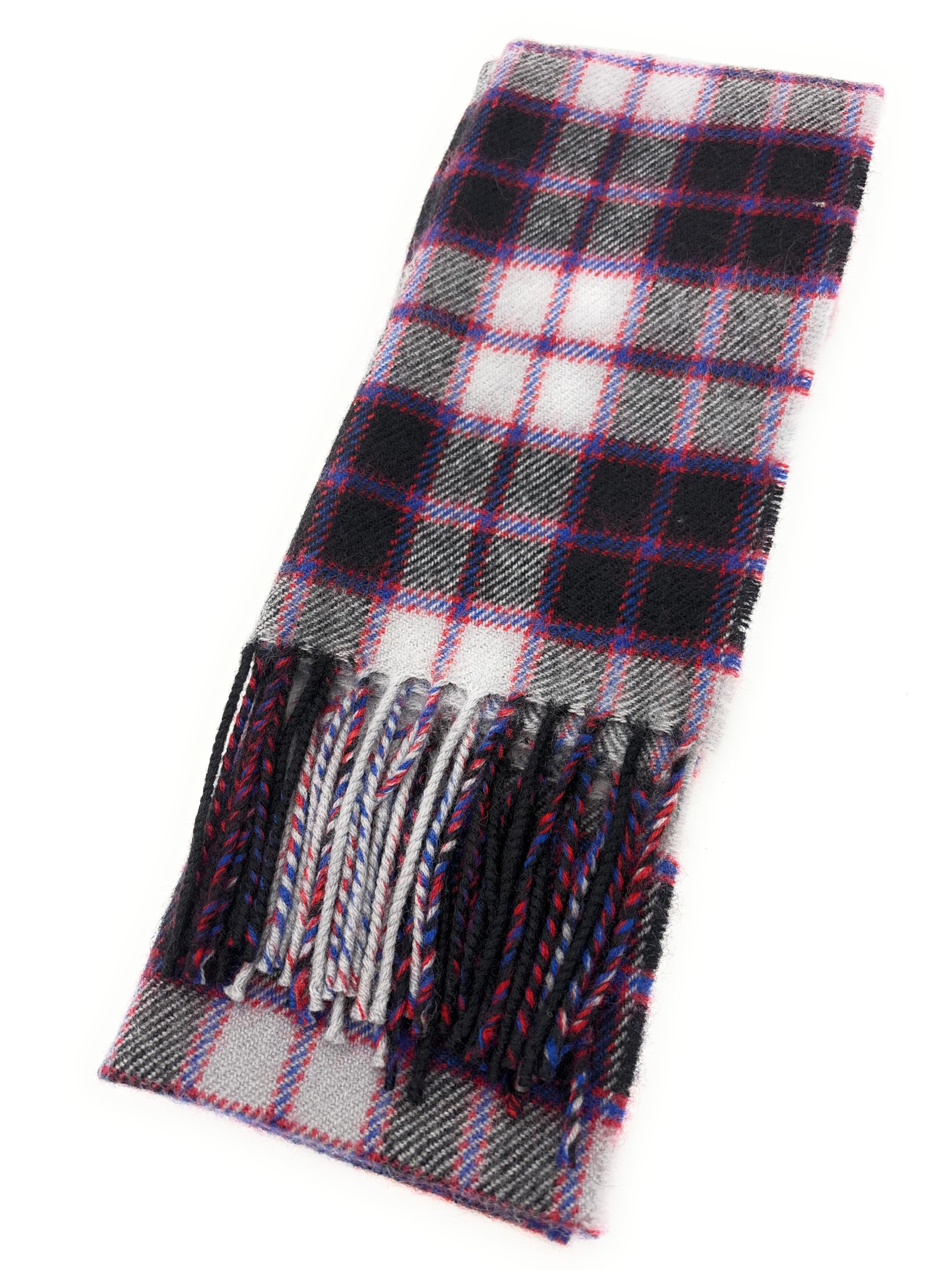 Scottish Essence Unisex Macpherson Hunting Scottish Lambswool Tartan Scarf, Made In Scotland (Macpherson Hunting)