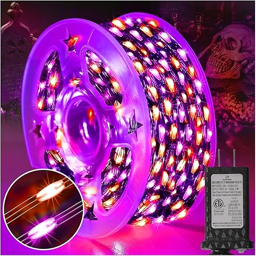 Vista 24 de KNONEW Guirnalda de luces de Navidad para exteriores de 400 pies, 1200 luces LED para exteriores, impermeable, 8 modos, tiempos de memoria, Varios