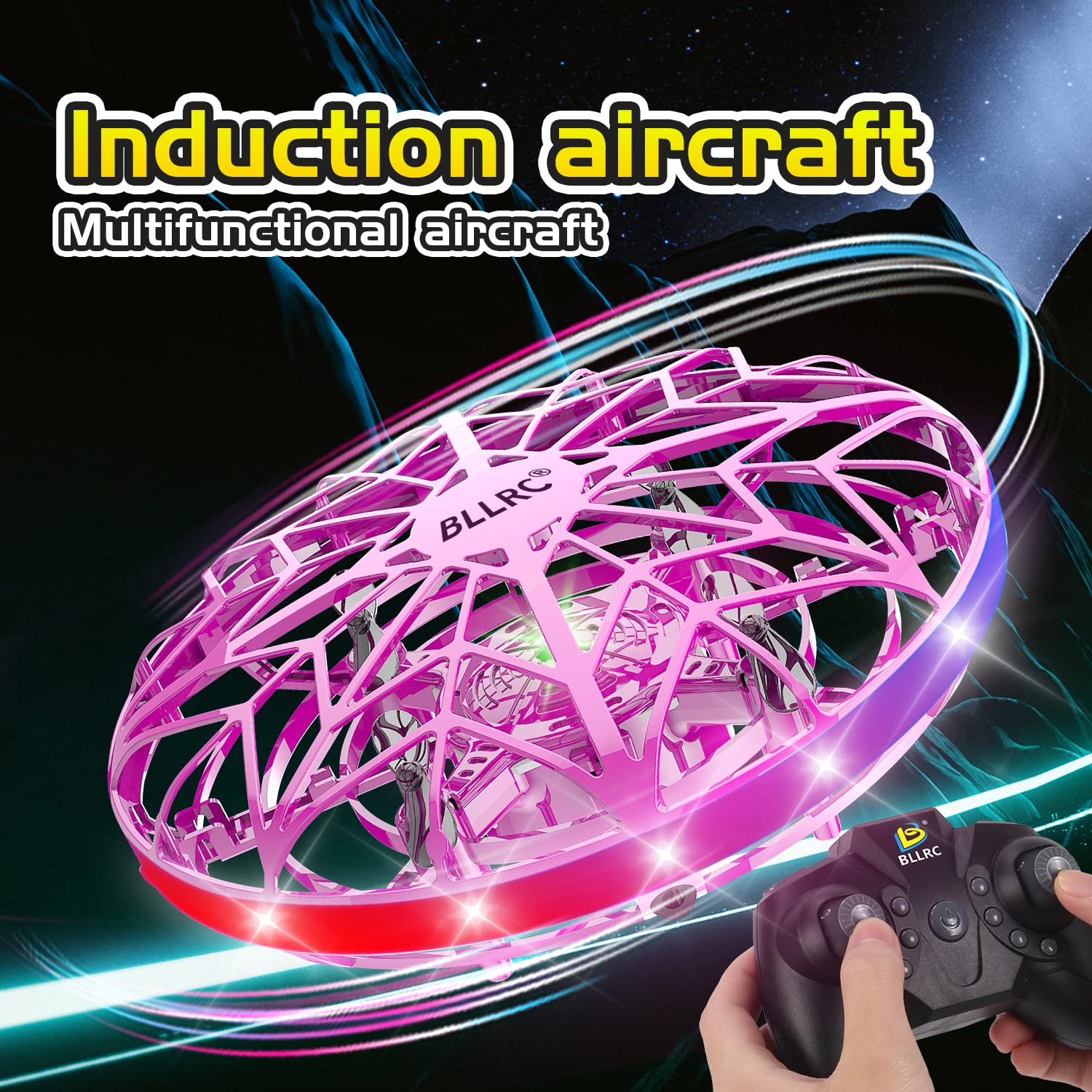 Buy BLLRC F106A Induction UFO Quadcopter Toy, MultiPoint Induction