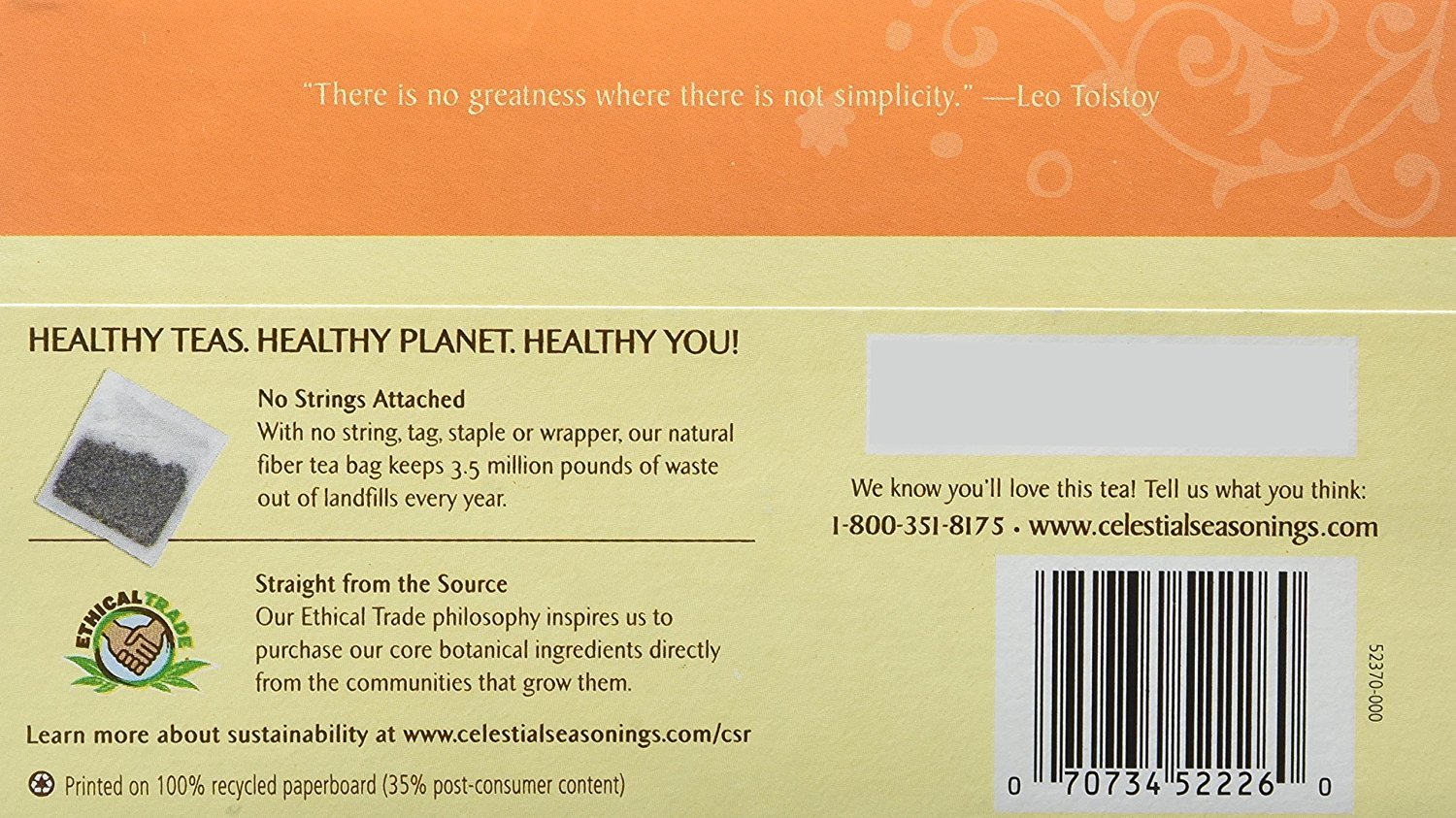 Celestial Seasonings Herbal Tea,Sleepytime Peach,(2 Pack)