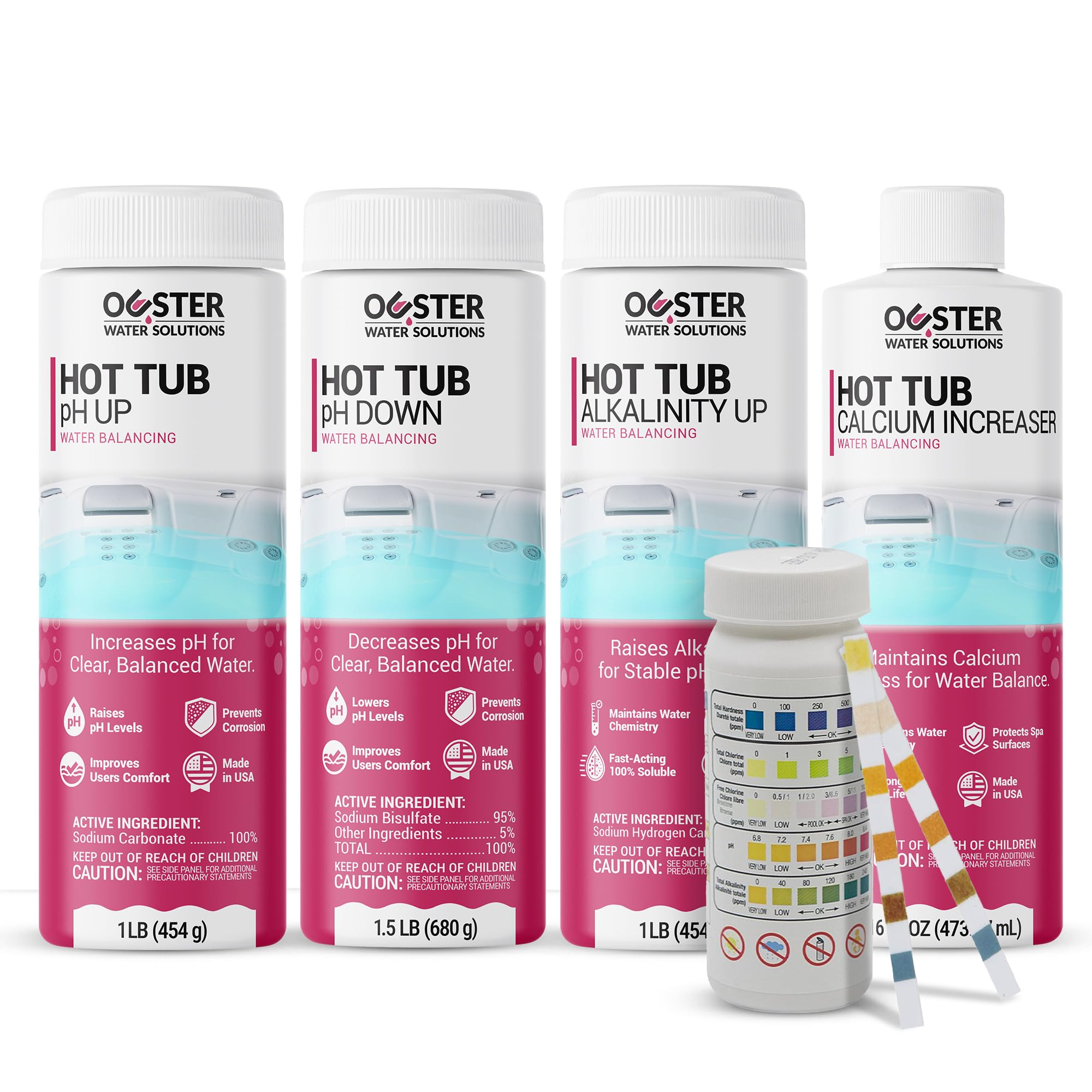 Bio Ouster Hot Tub Water Balancing Kit
