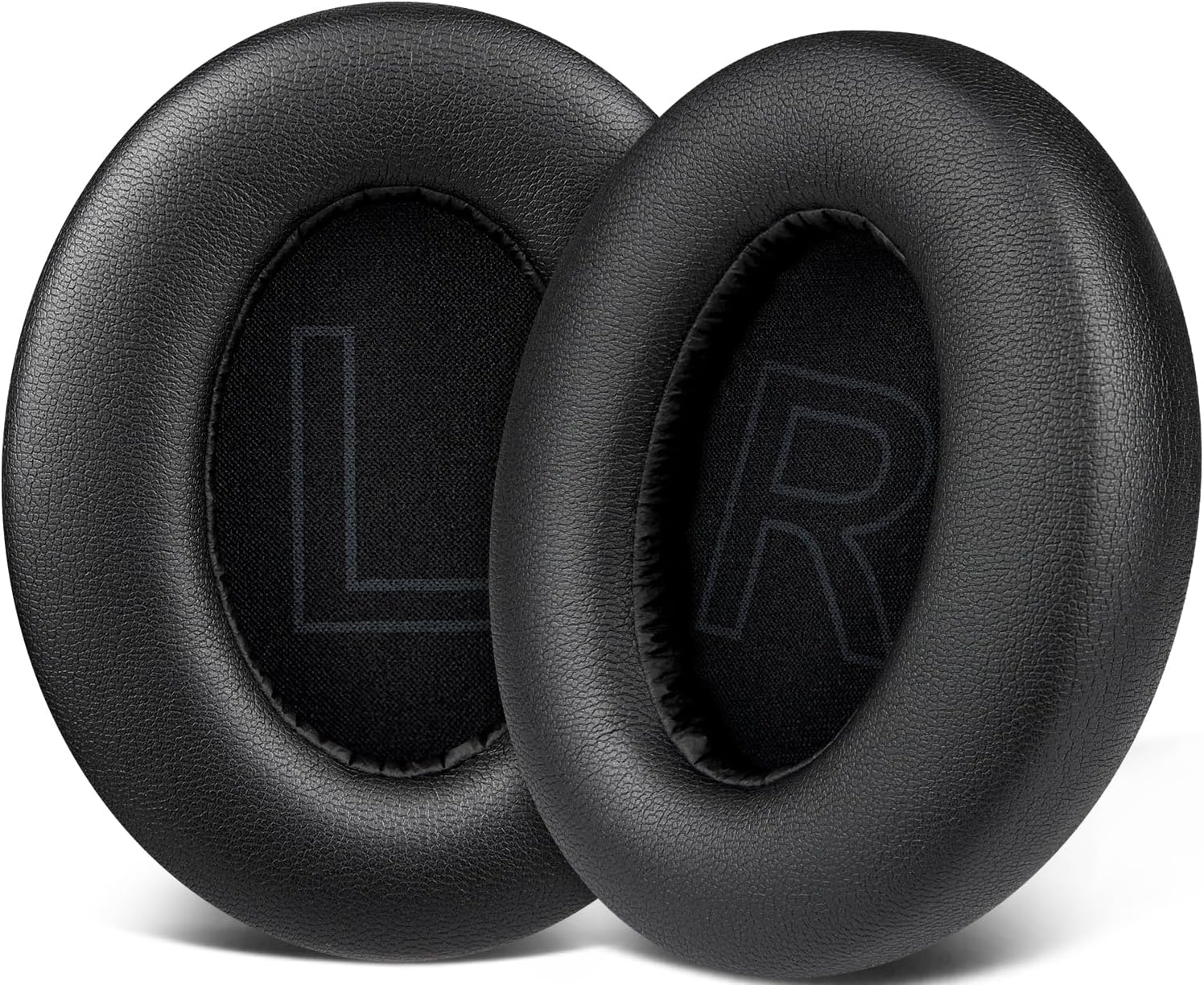 SOULWIT Ear Pads Cushions Replacement for Anker Soundcore Life 2 (Not fit Life 2 Neo)/Q20/Q20+/Q20I/Q20BT Headphones, Ear Pads with Softer Protein Leather, Noise Isolation Foam - Black