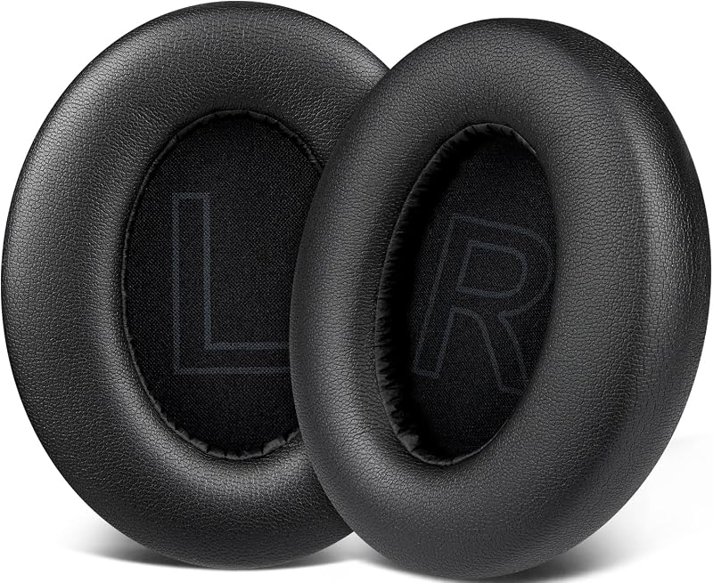 SOULWIT Earpads for Anker Soundcore Life 2, (Q20/Q20+/Q20i) - Black | (Not Fit Life 2 Neo),for Life 2, (Q20/Q20+/Q20i) Headphones