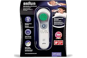 Braun Thermometer 2 in 1: Accurate Forehead or Contactless Temperature Measuring Device...
