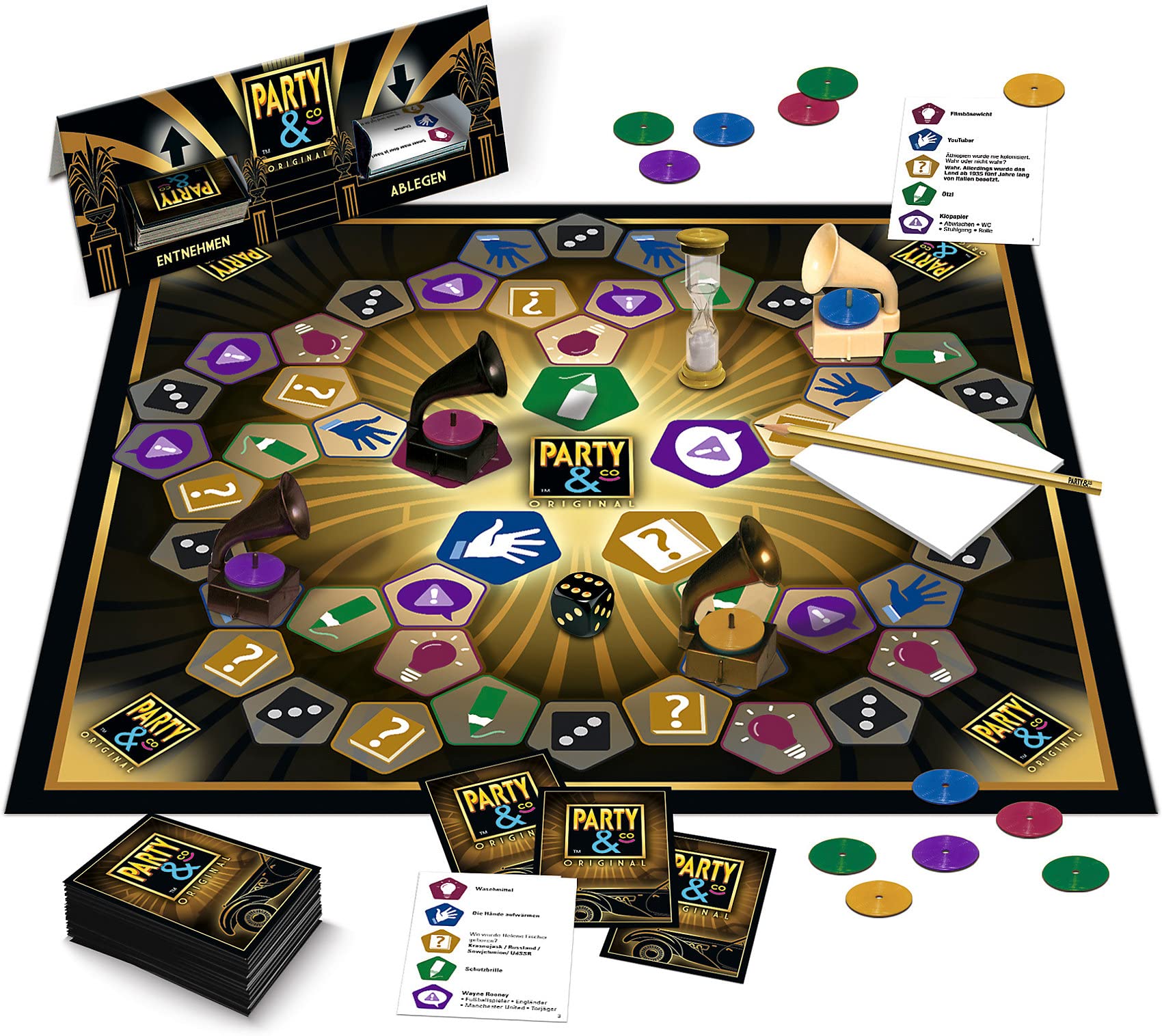 Jumbo - Party & Co. Original 30 Ans de fête d'anniversaire – Jeu de société, de 3 à 20 Joueurs, à partir de 14 Ans, Jeu en Allemand, Aucun