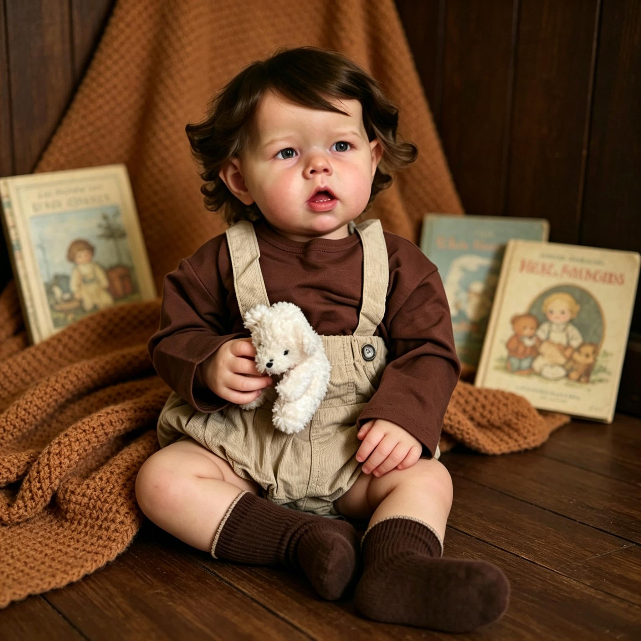 RXDOLL Reborn-Babypuppe, 70 cm, weiches Vinyl-Stoff-Körper, Reborn-Puppe mit verwurzeltem Haar, realistische Babypuppe, Silikon, Reborn-Baby-Puppe, Geschenk für Mädchen