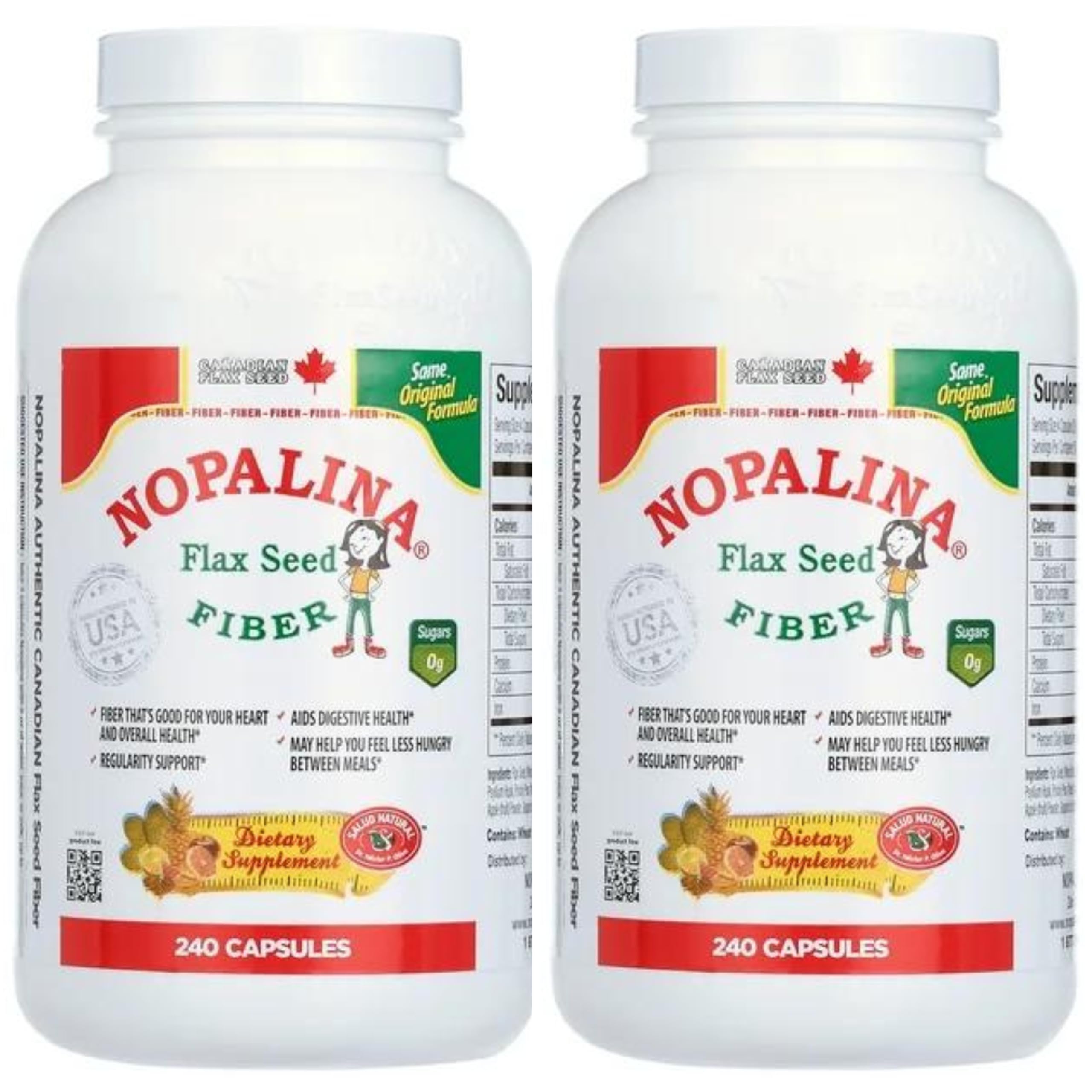Nopalina Formula 240 Capsule X 2 by Nopalina