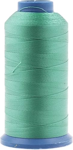 Miniatura 553 de Mandala Crafts Hilos de coser resistentes de nailon consolidado, hilo para tejer jeans de cuero, hilos de tapicería marina al aire libre, Beige