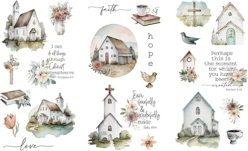 Transferencias para frotar para manualidades y muebles  3 hojas de diseño 15 cm x 30 cm  Transferencias para decoración del hogar  Decalcomanías