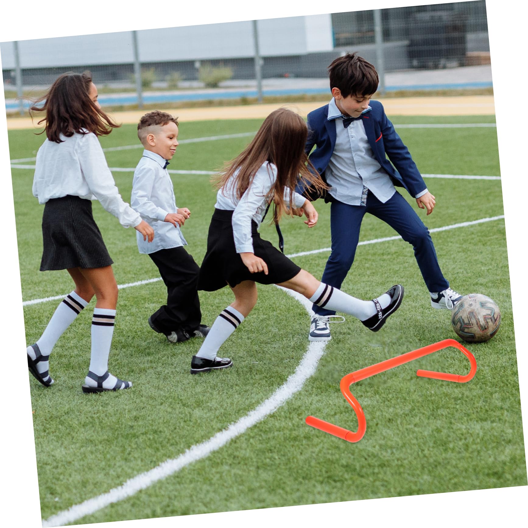 OSOLADY Soccer Training Hurdle Set Boys and Girls Agility Hurdles Speed Training Equipment