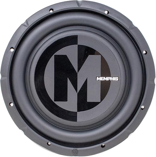 Memphis Audio PRXS1224 Subwoofer delgado de referencia de potencia de 12 pulgadas