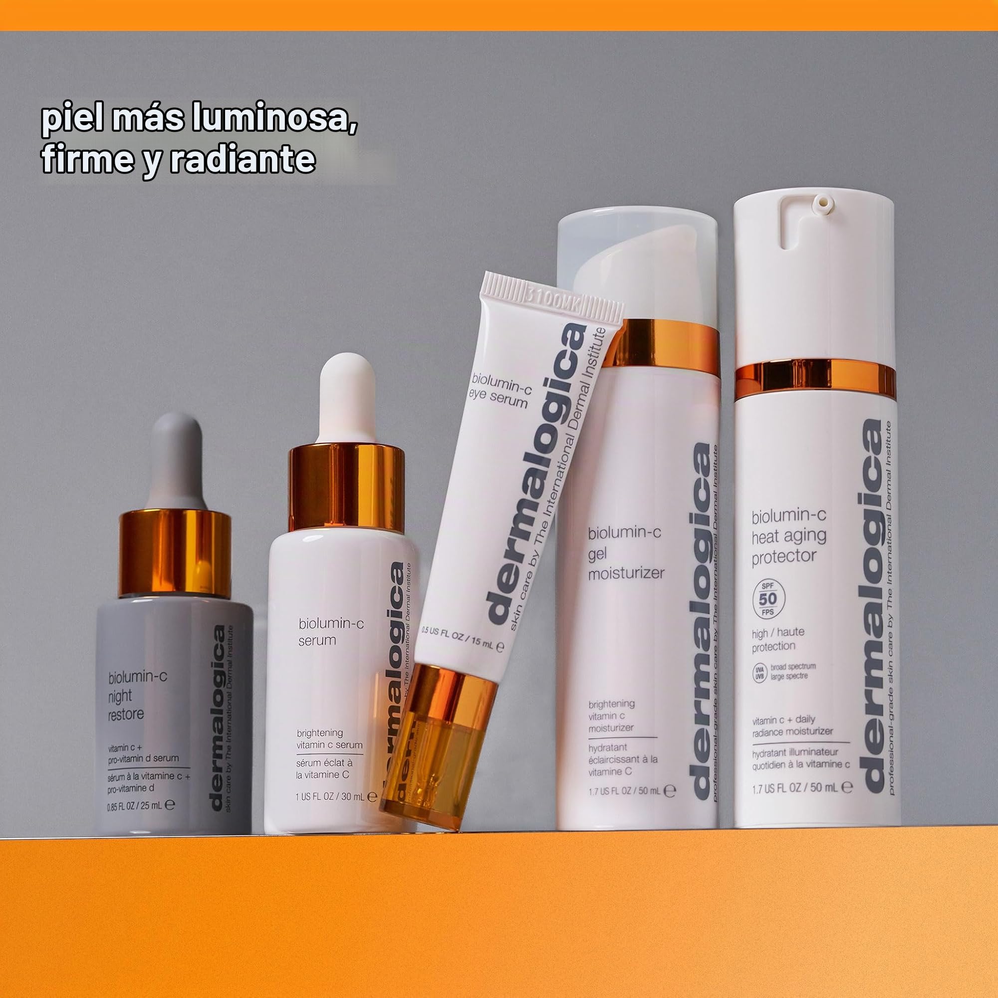 Dermalogica BioLumin-C Sérum de Ojos con Vitamina C 15ml | Sérum de ojos con vitamina C que ilumina, reafirma y ayuda a reducir las ojeras y las líneas de expresión.