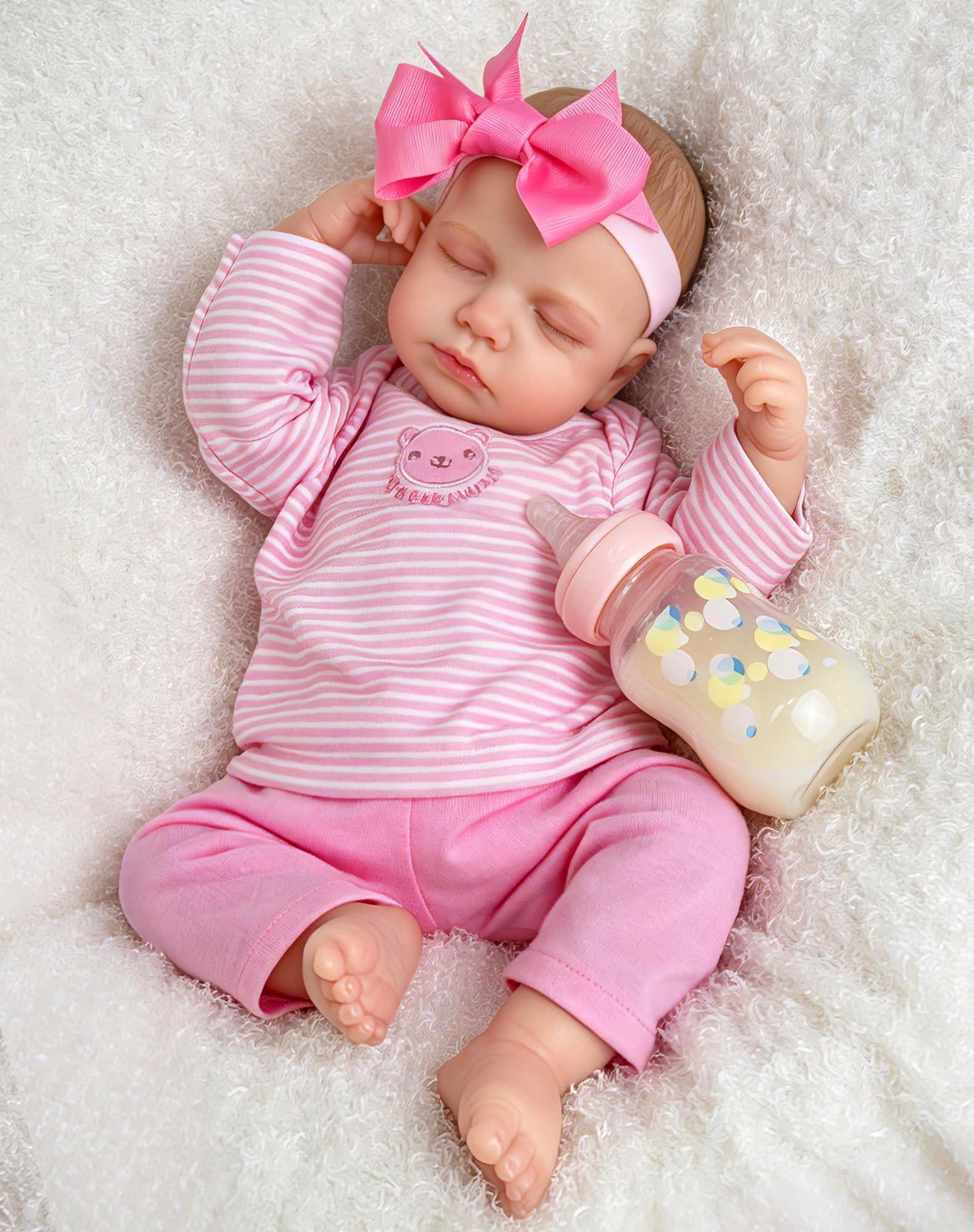 Amazon.com: Aori Reborn Baby Dolls Girl - 20 Inch Realistic