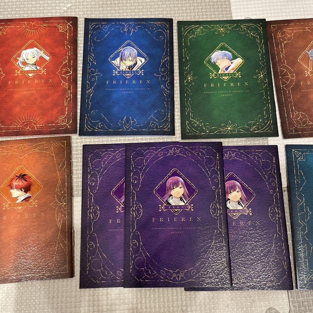 Amazon.co.jp: 葬送のフリーレンコミックス購入特典ミニノート全8種