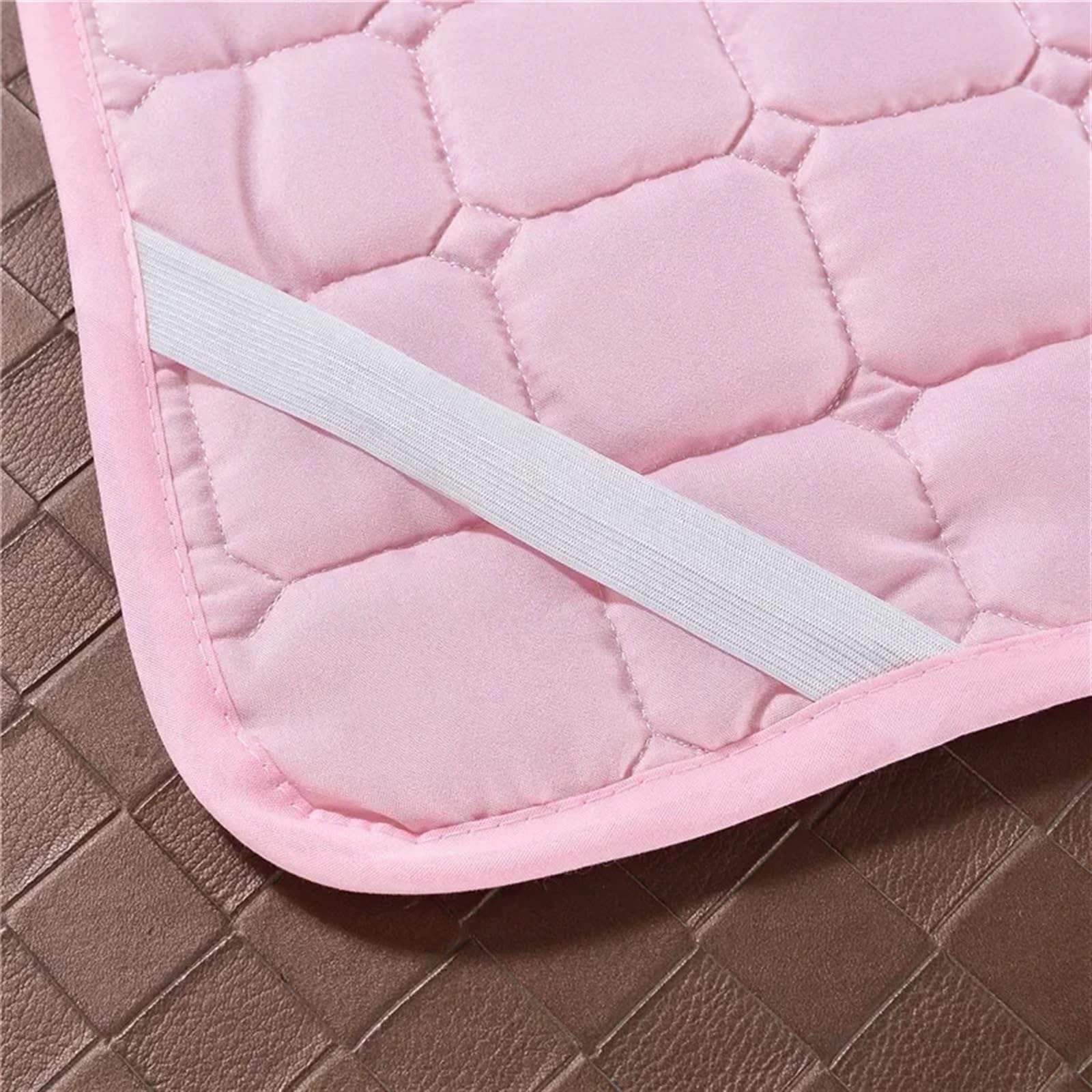 Matelas Table De Massage Ensemble De Lit De Massage SPA Avec Trous For Table De Salon De Beauté, Drap De Lit, Matelas, Plusieurs Tailles(Pink,180x60cm)