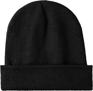 Beanie - Beanies Hats for Guys, Beanie for Men Women, Beanies Mens Beanie, Winter Hats for Men, Knit Hat, Skull Caps, Black Beanie, Brimless Hat for Camping Hiking, Beanies Gift
