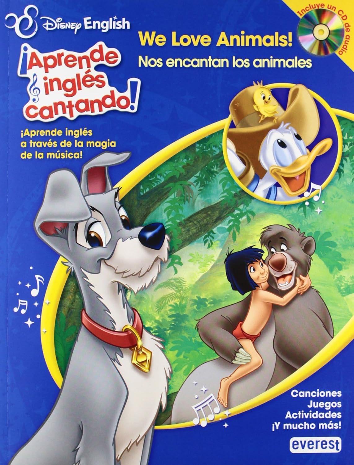 Disney English. ¡Aprende inglés cantando!. We Love Animals!/ Nos ...