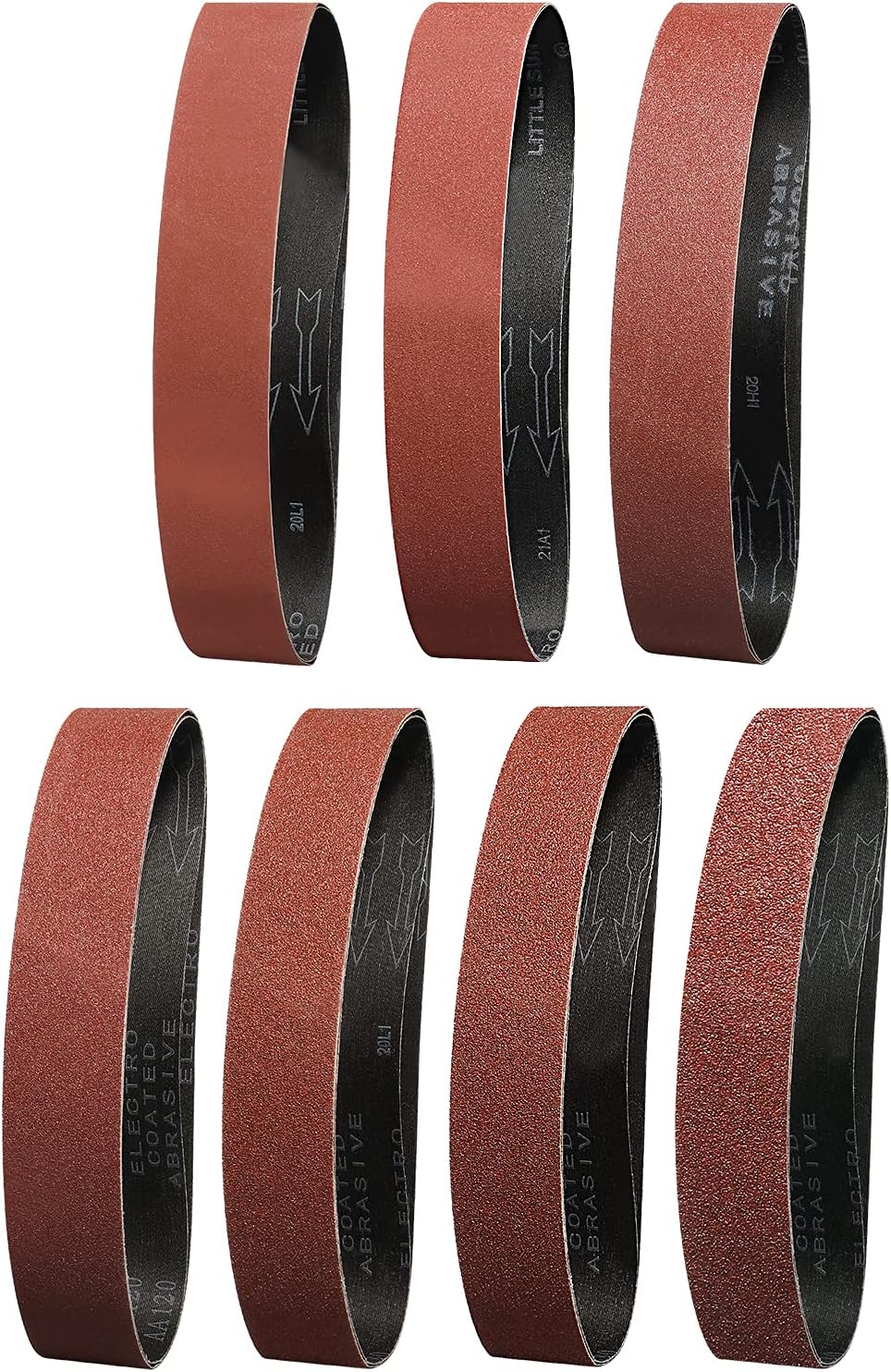 Parkside set of 3 sanding belts (grit 60,80,120), Lidl Parkside belt