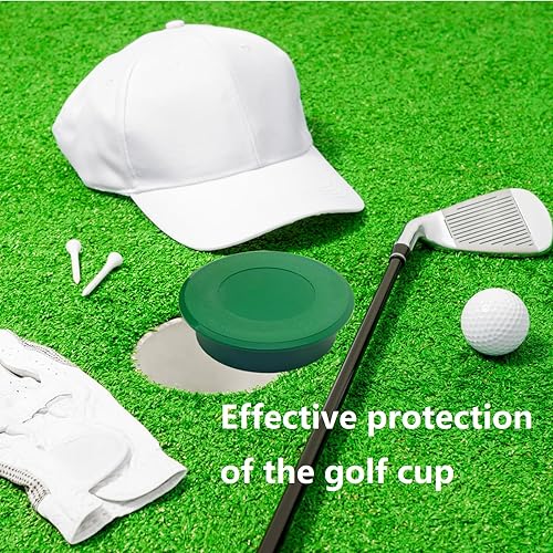 Miniatura 3 de Golf Hole Cup Covers Universal Dimensions for Putting Practice Training Meets The Standards of USGA and PGA (2 Pack)