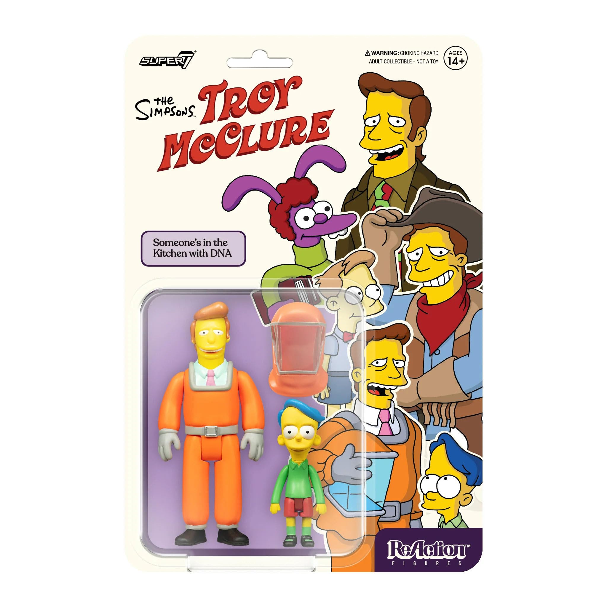 Amazon.com: Super7 The Simpsons Troy Mcclure (Someone's in The